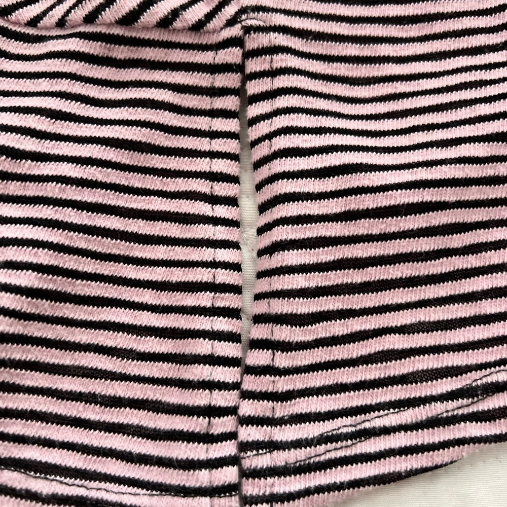 Jones New York Women’s Pink/Black Striped Cowl Neck Tunic SZ S - Picture 8 of 8